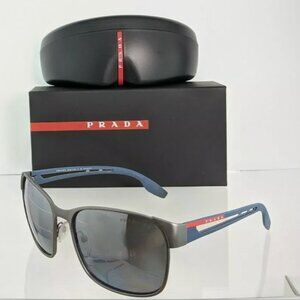 NEW Prada Sport Blue 59mm Sunglasses